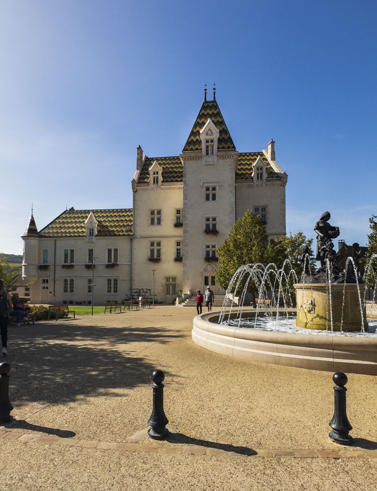 Das Rathaus von Meursault