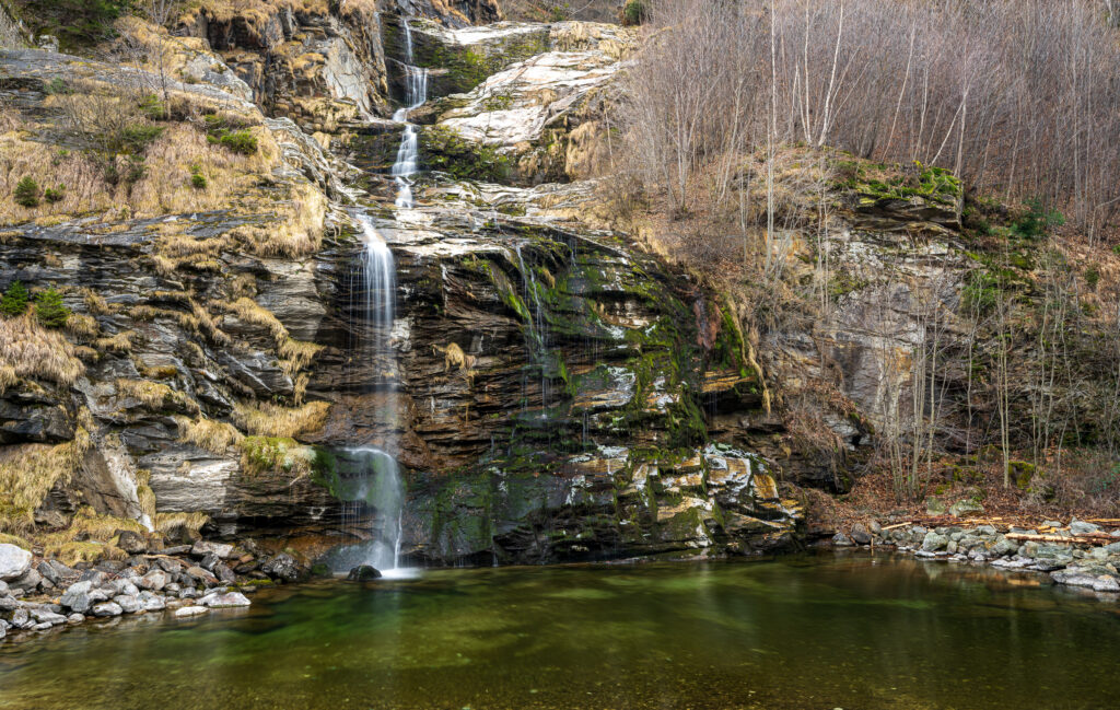 Cascata Piumogna in Faido