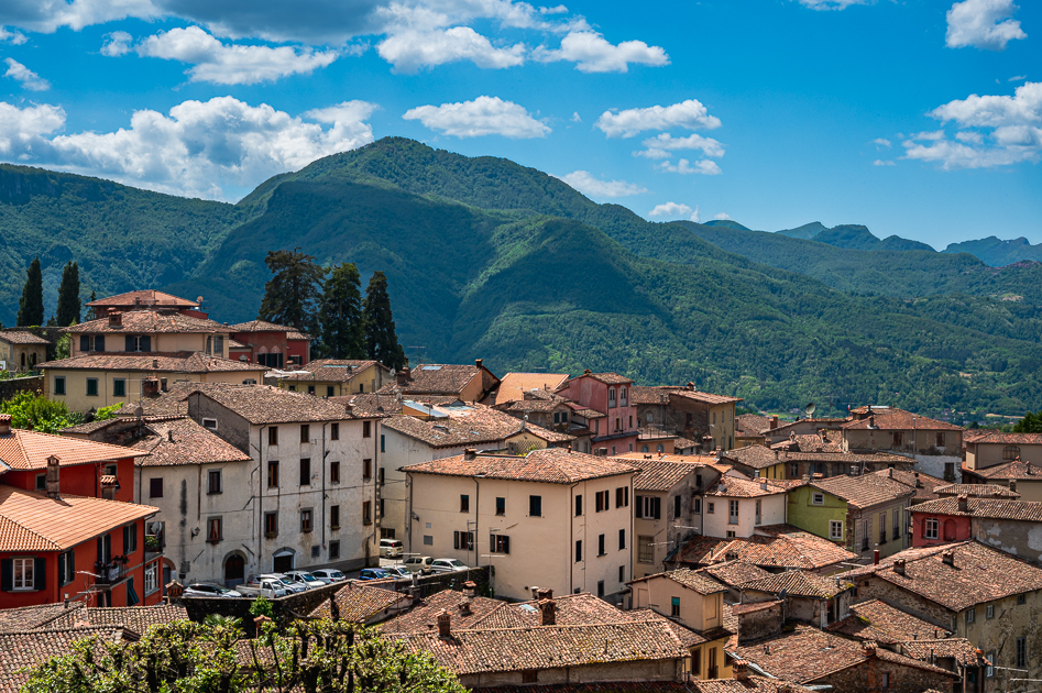 Barga - Blick vom Duomo auf die Stadt