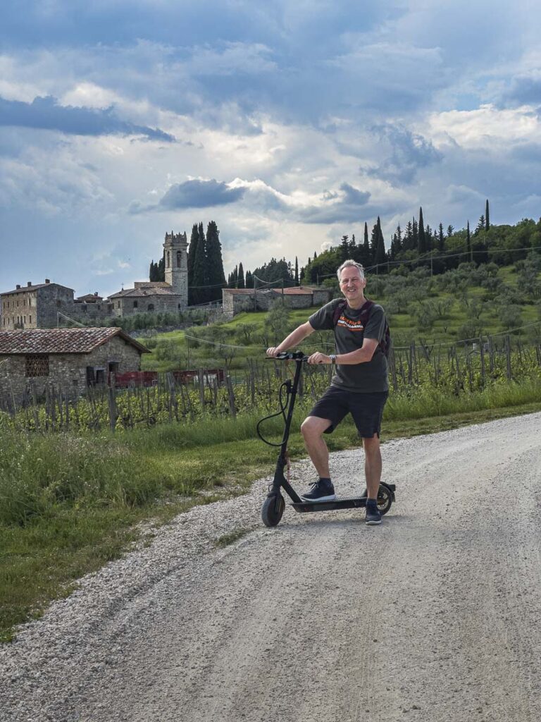 Monti - Markus auf Scooter