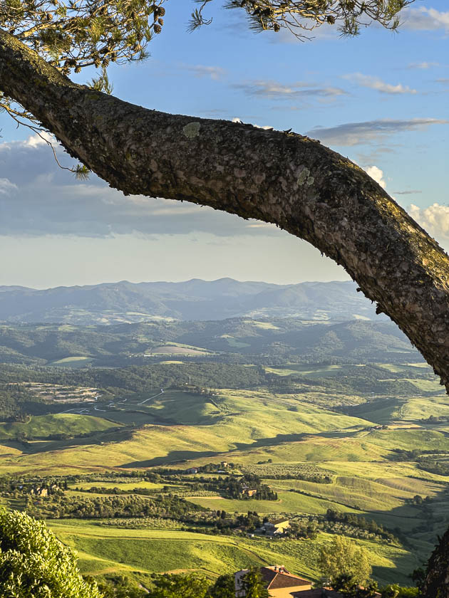 Die Aussicht von Voltera