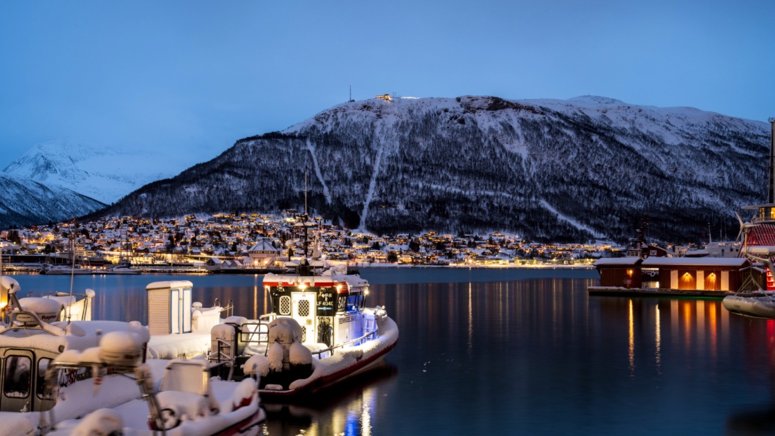 Tromsø - Blick auf den Storsteinen